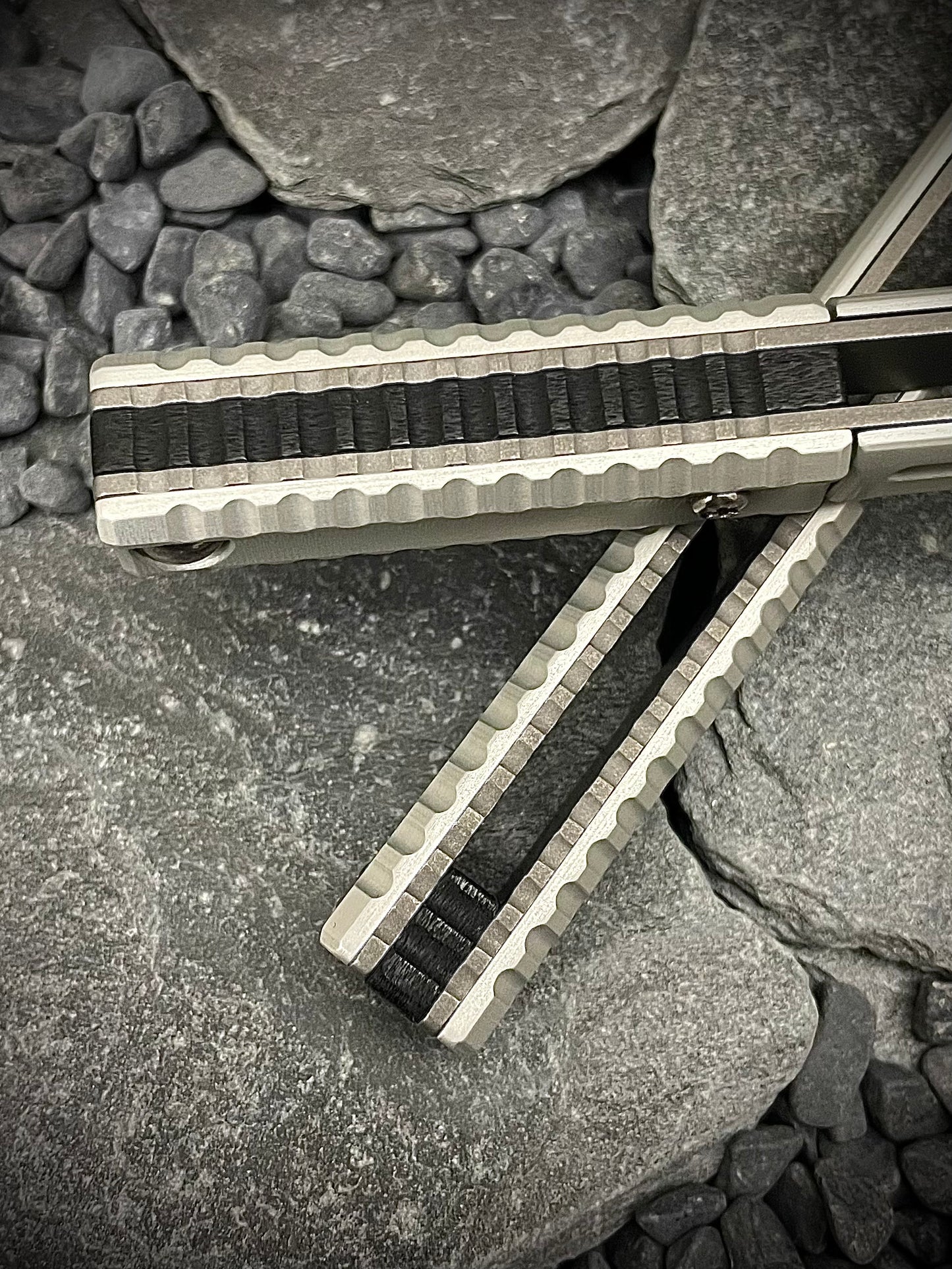 Fatcarbon Black Glass Fiber Composite Spacers Set