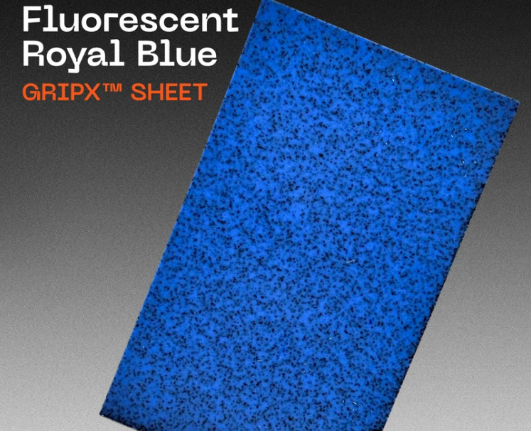 Florescent Royal Blue GripX Spacer Set