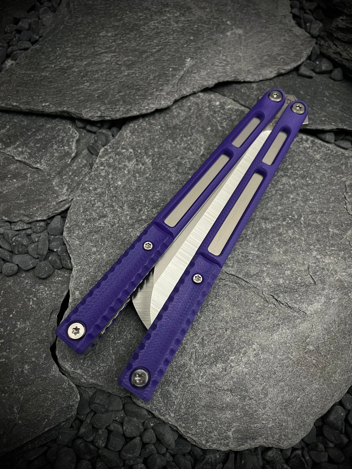 Purple G10 AEON Scales and Spacers