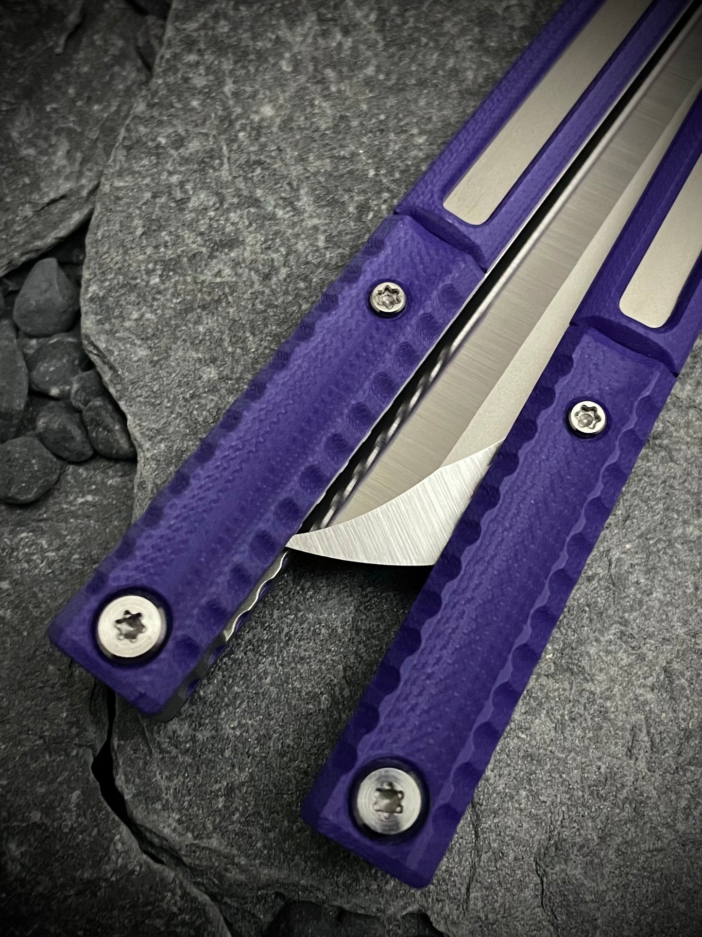 Purple G10 AEON Scales and Spacers