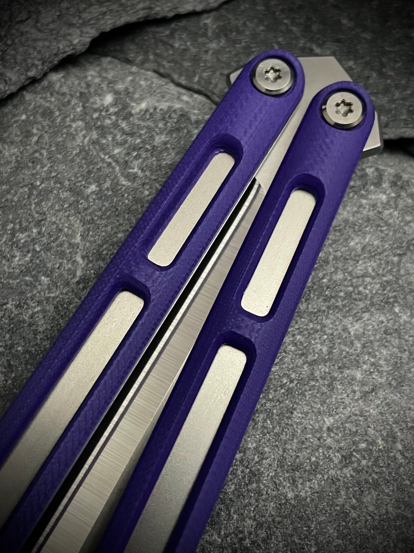 Purple G10 AEON Scales and Spacers