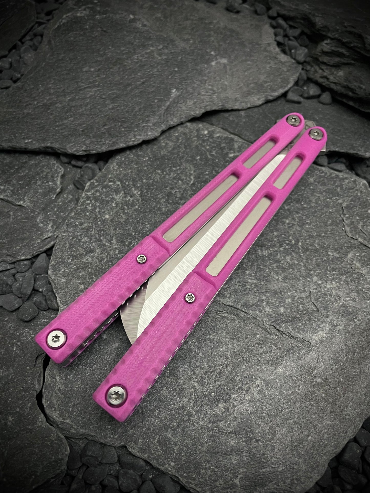 Bubblegum Pink G10 AEON Scales and Spacers