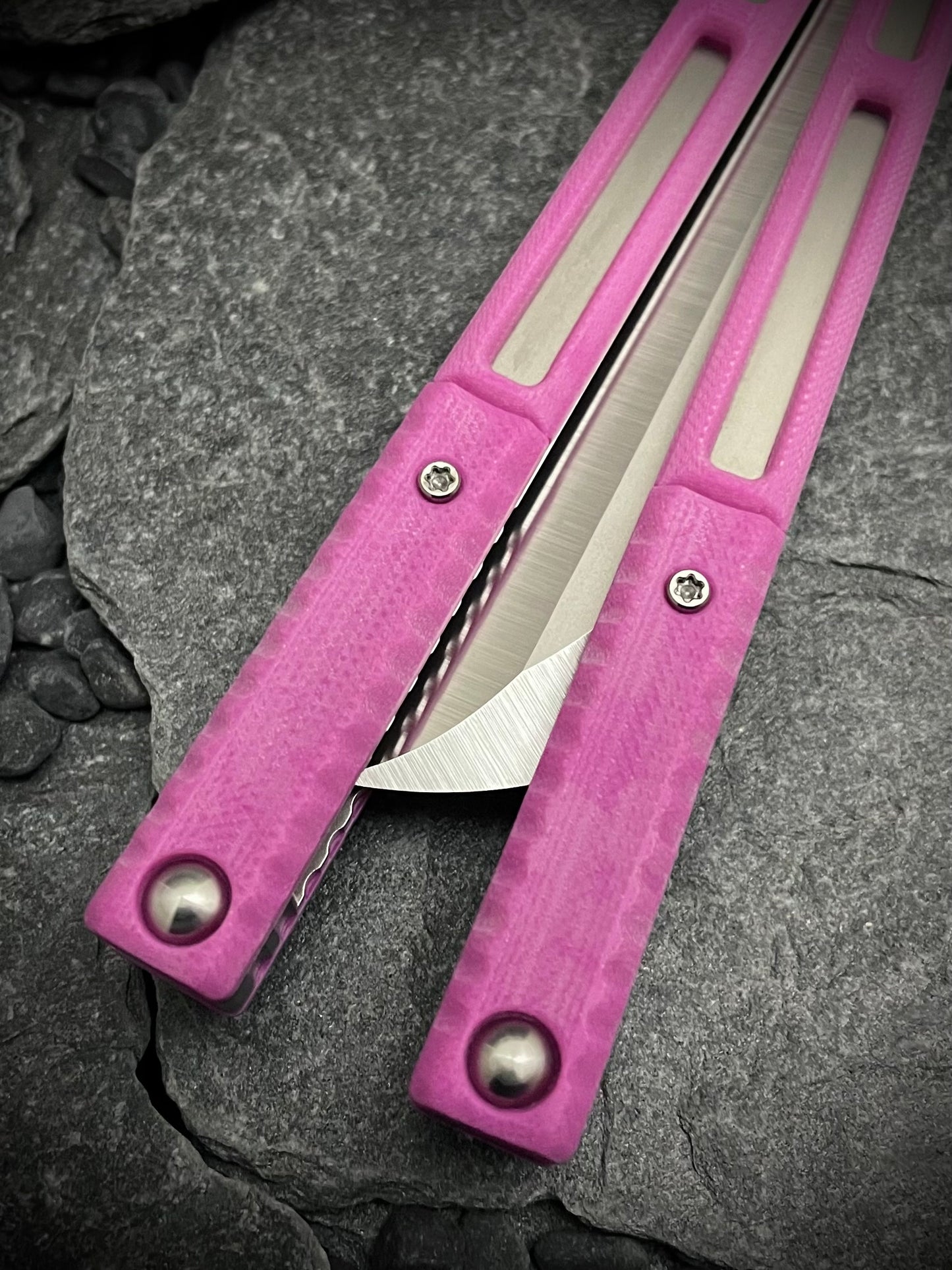 Bubblegum Pink G10 AEON Scales and Spacers