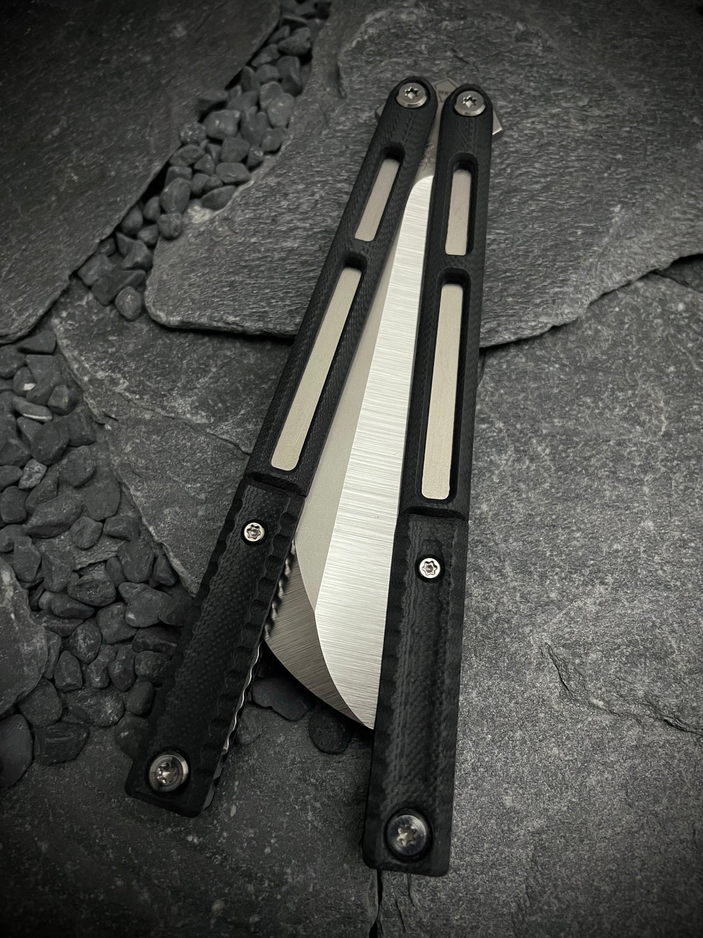 Black G10 AEON Scales and Spacers