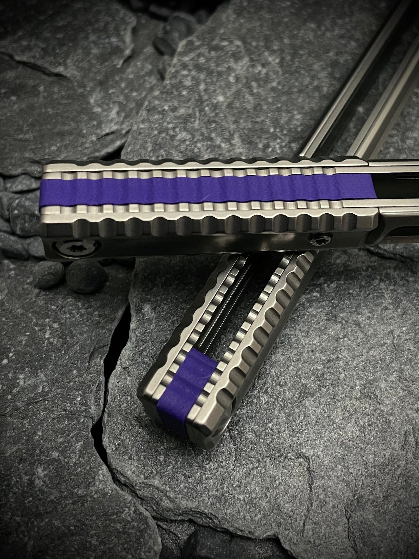Purple G10 AEON Scales and Spacers
