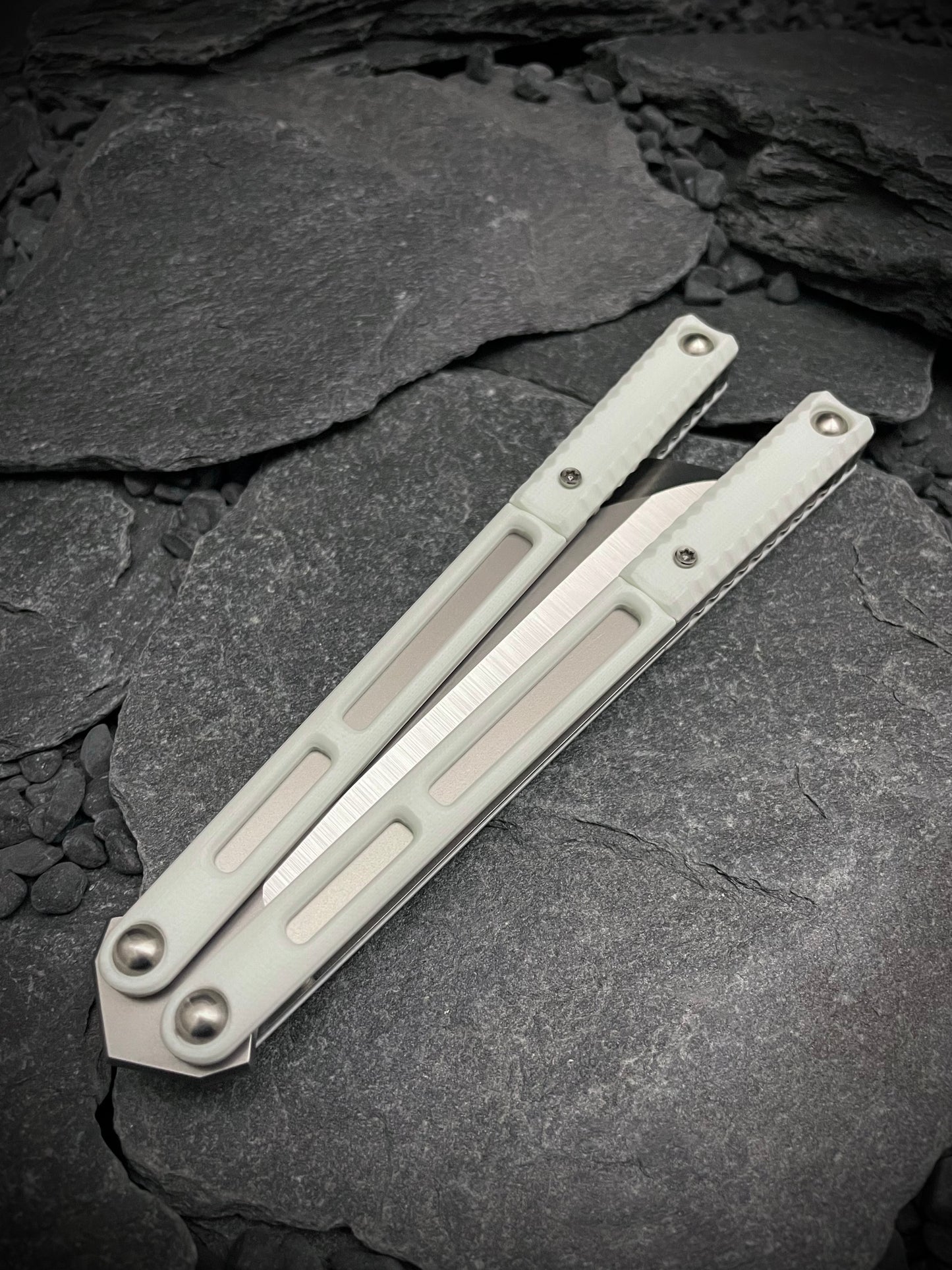 White G10 AEON Scales and Spacers