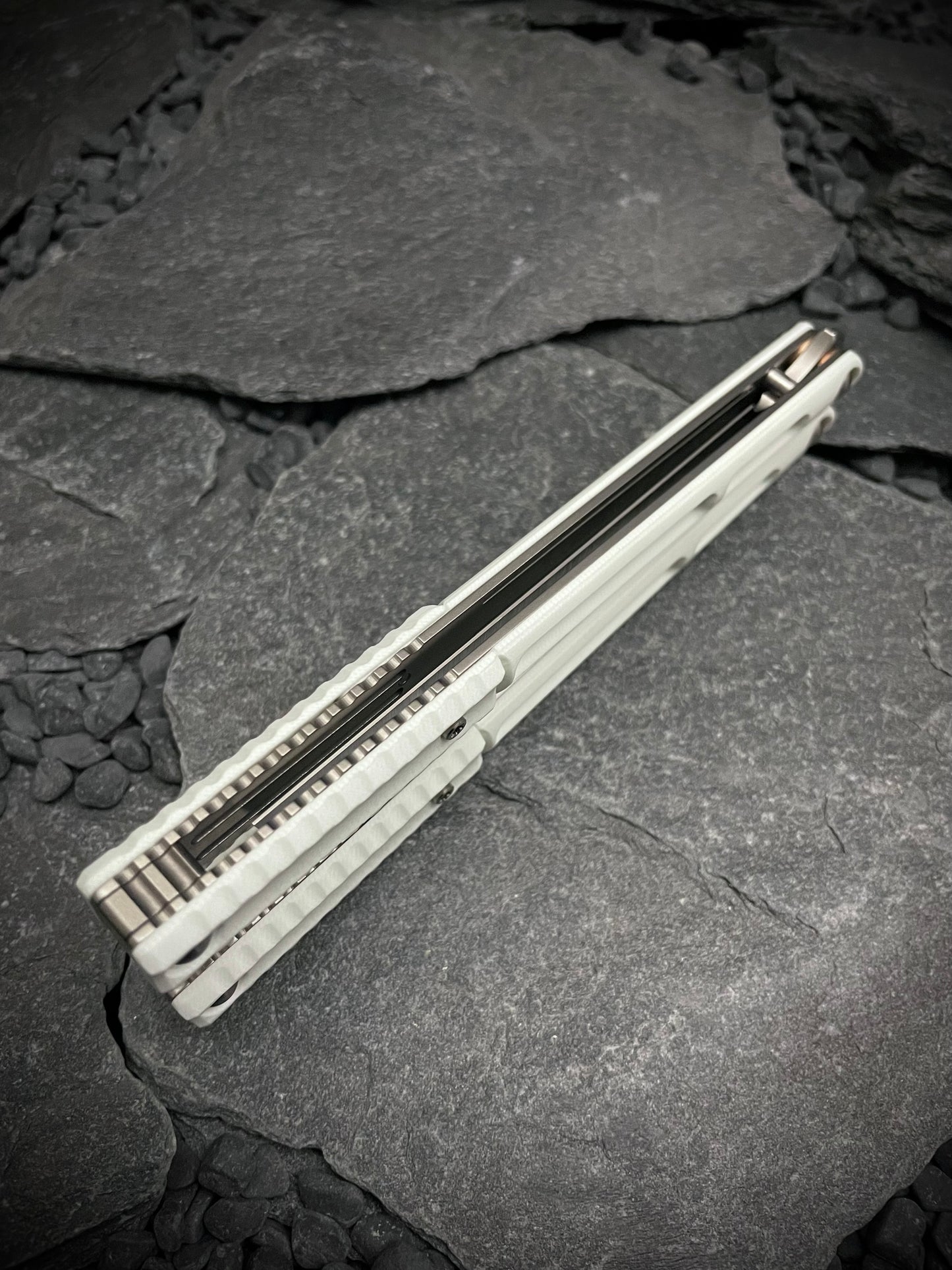 White G10 AEON Scales and Spacers