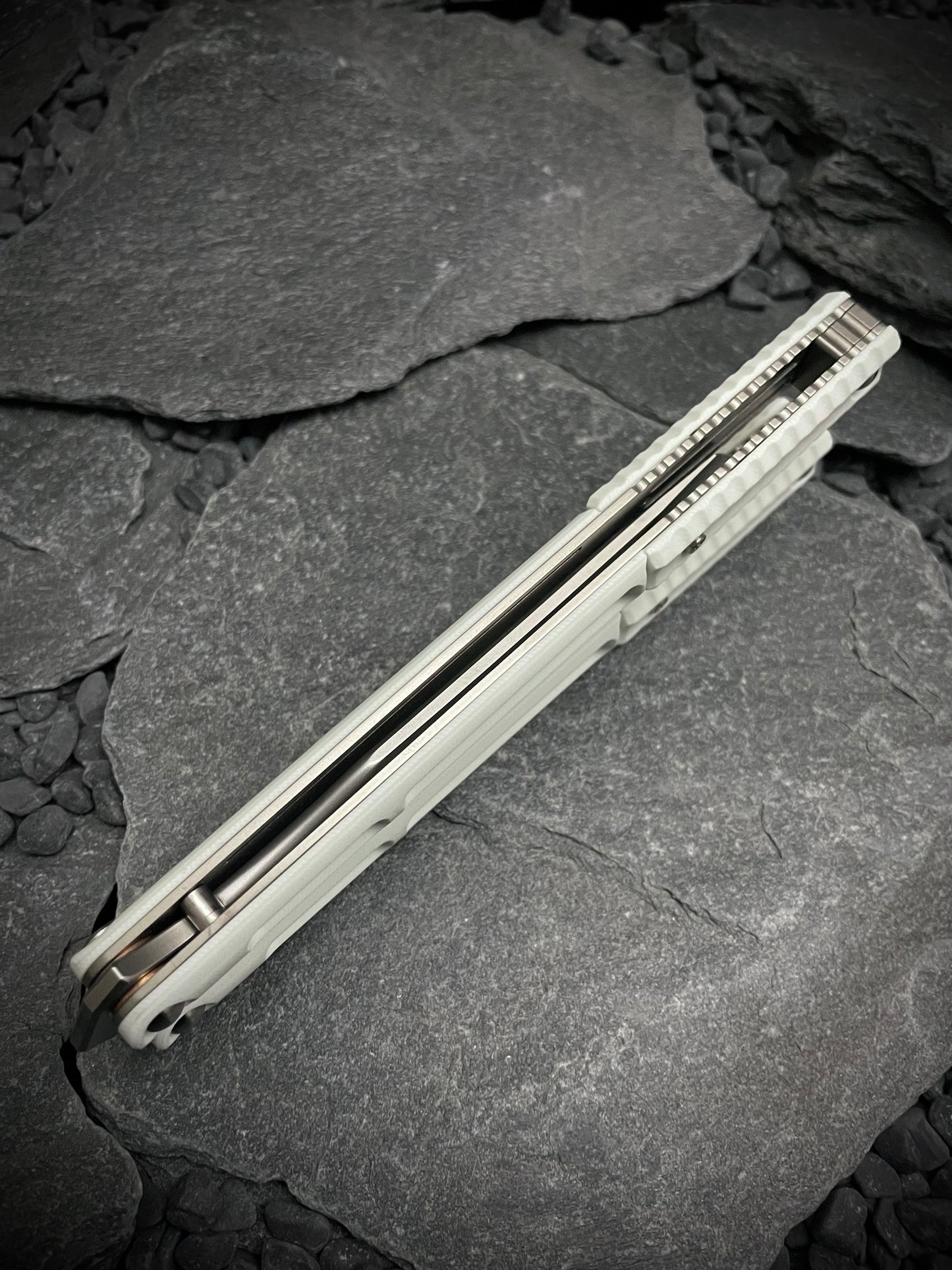 White G10 AEON Scales and Spacers