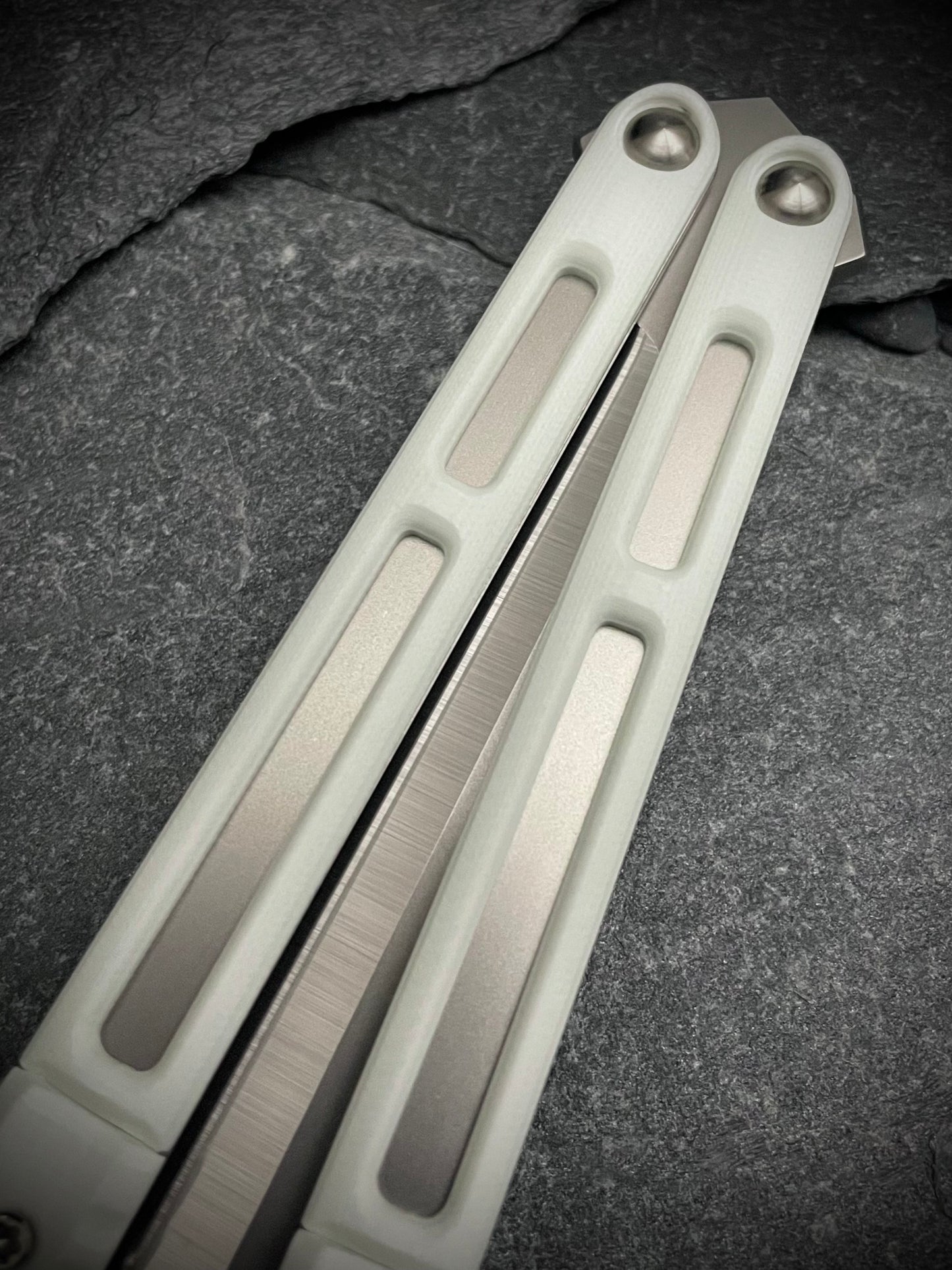 White G10 AEON Scales and Spacers