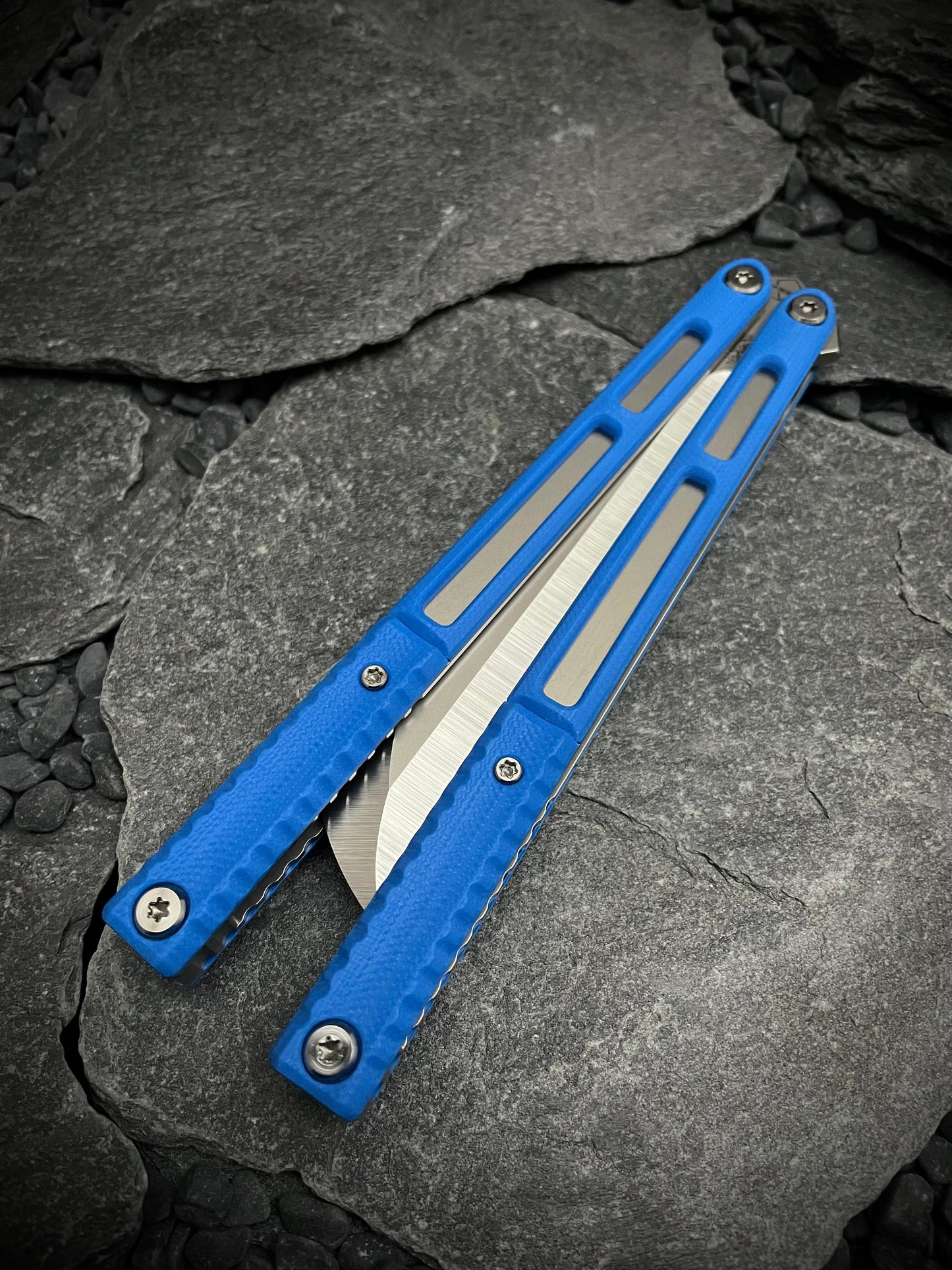 Cobalt Blue G10 AEON Scales and Spacers