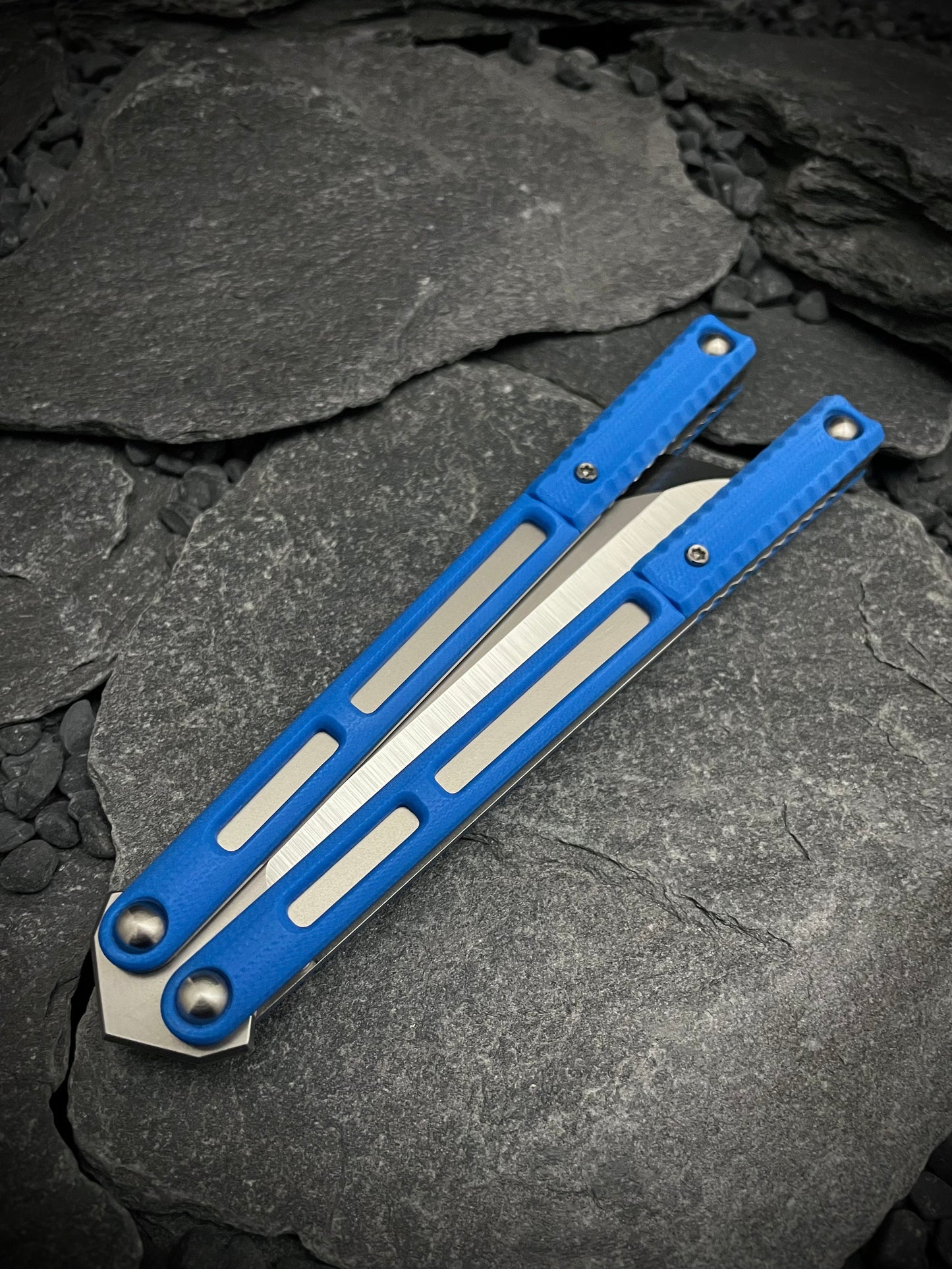 Cobalt Blue G10 AEON Scales and Spacers
