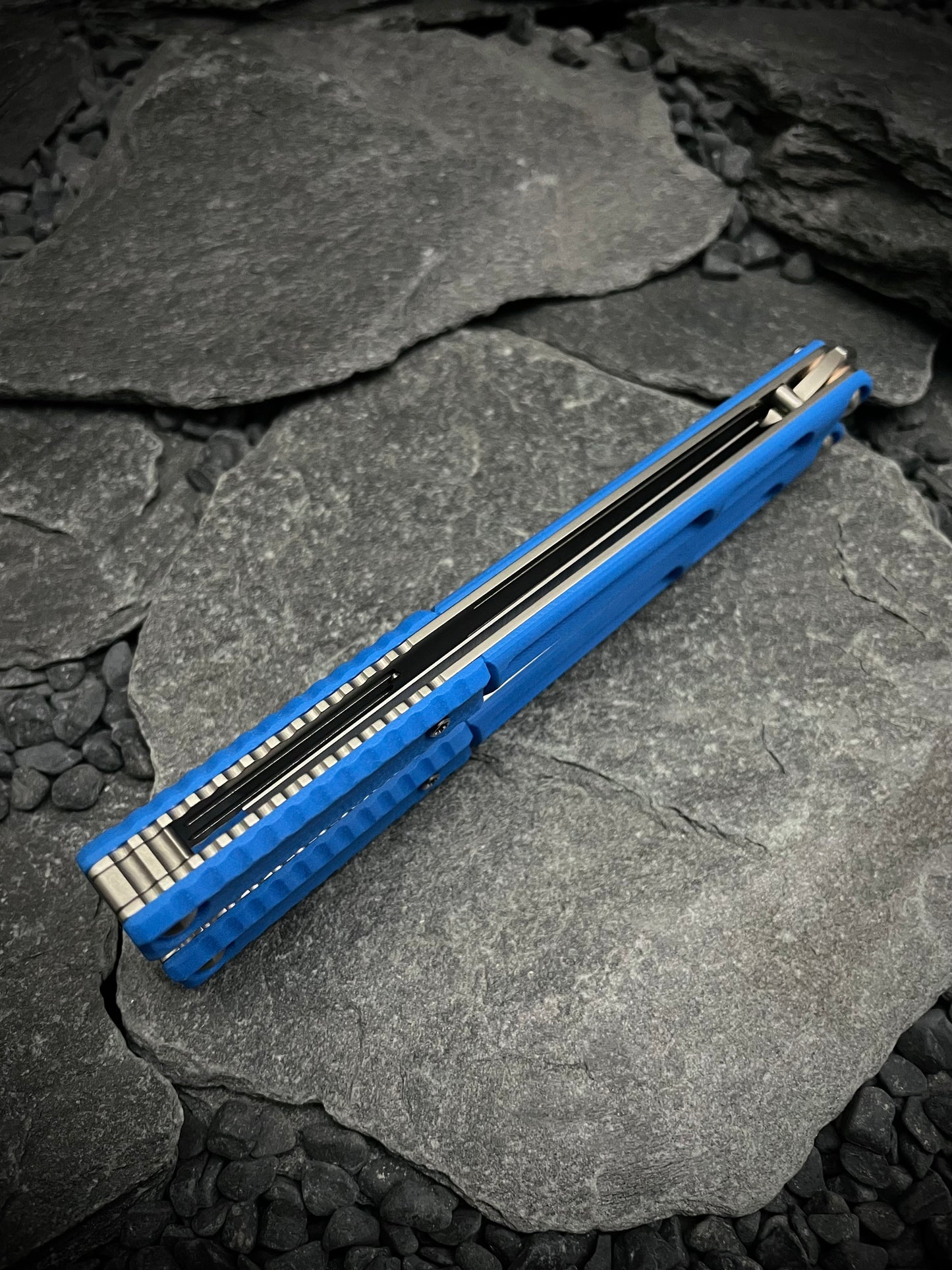 Cobalt Blue G10 AEON Scales and Spacers