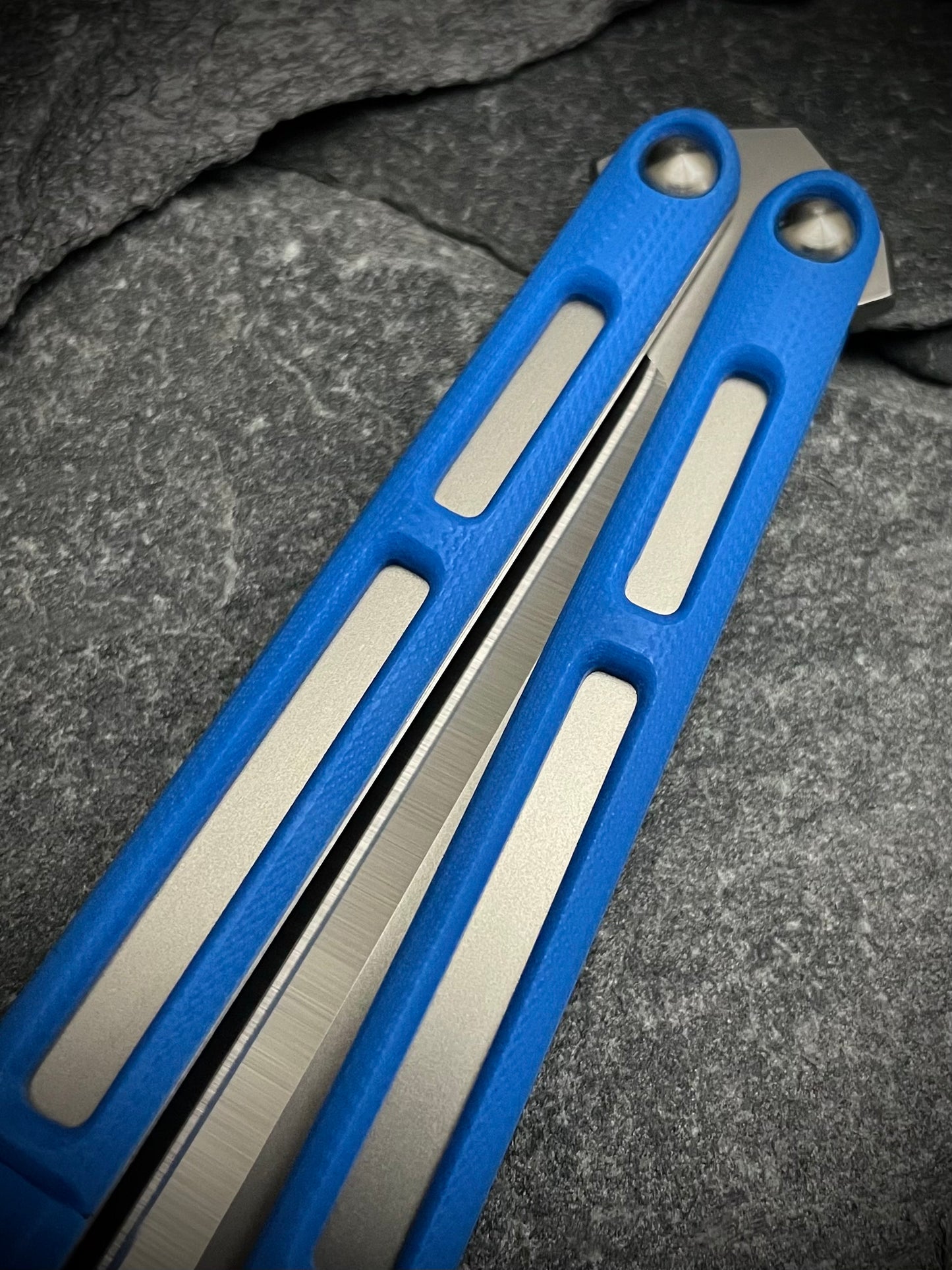 Cobalt Blue G10 AEON Scales and Spacers