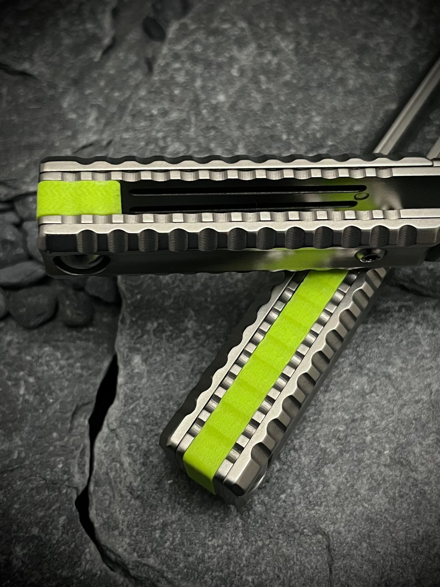 Toxic Yellow G10 Spacer Set