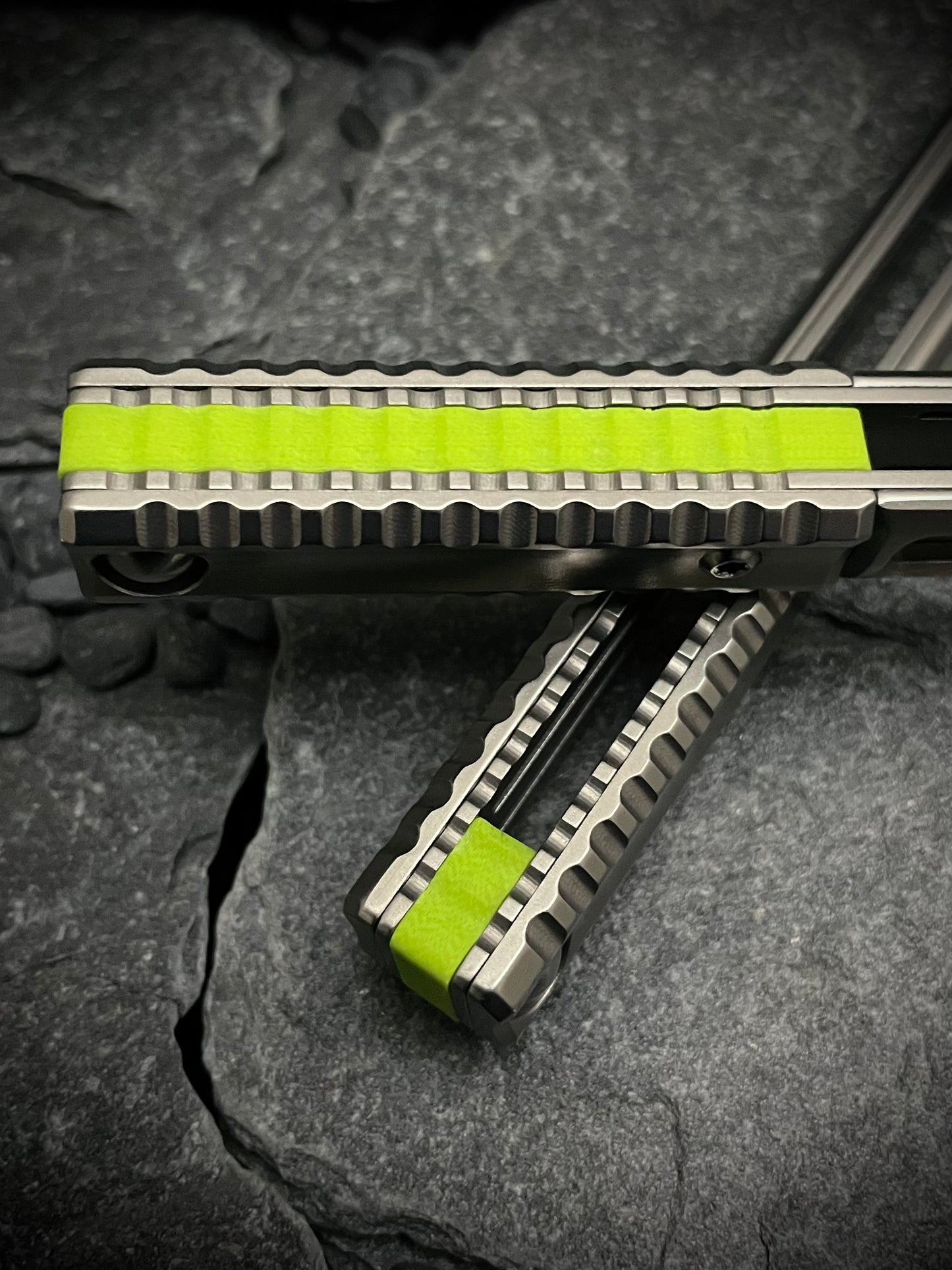 Toxic Yellow G10 Spacer Set