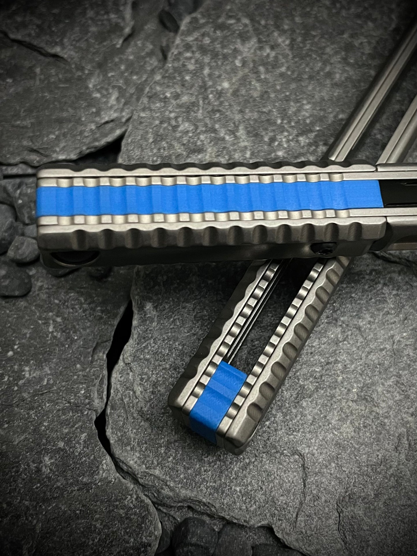 Cobalt Blue G10 Spacer Set