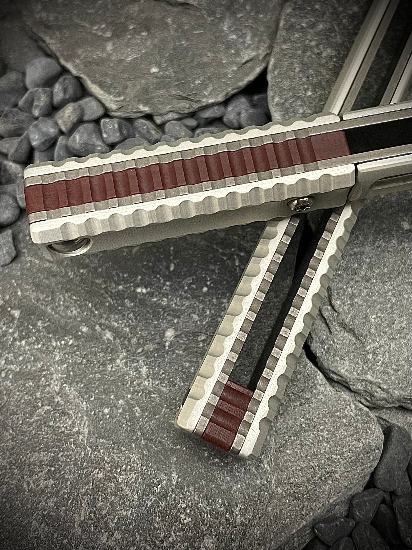 Maroon G10 Spacer Set