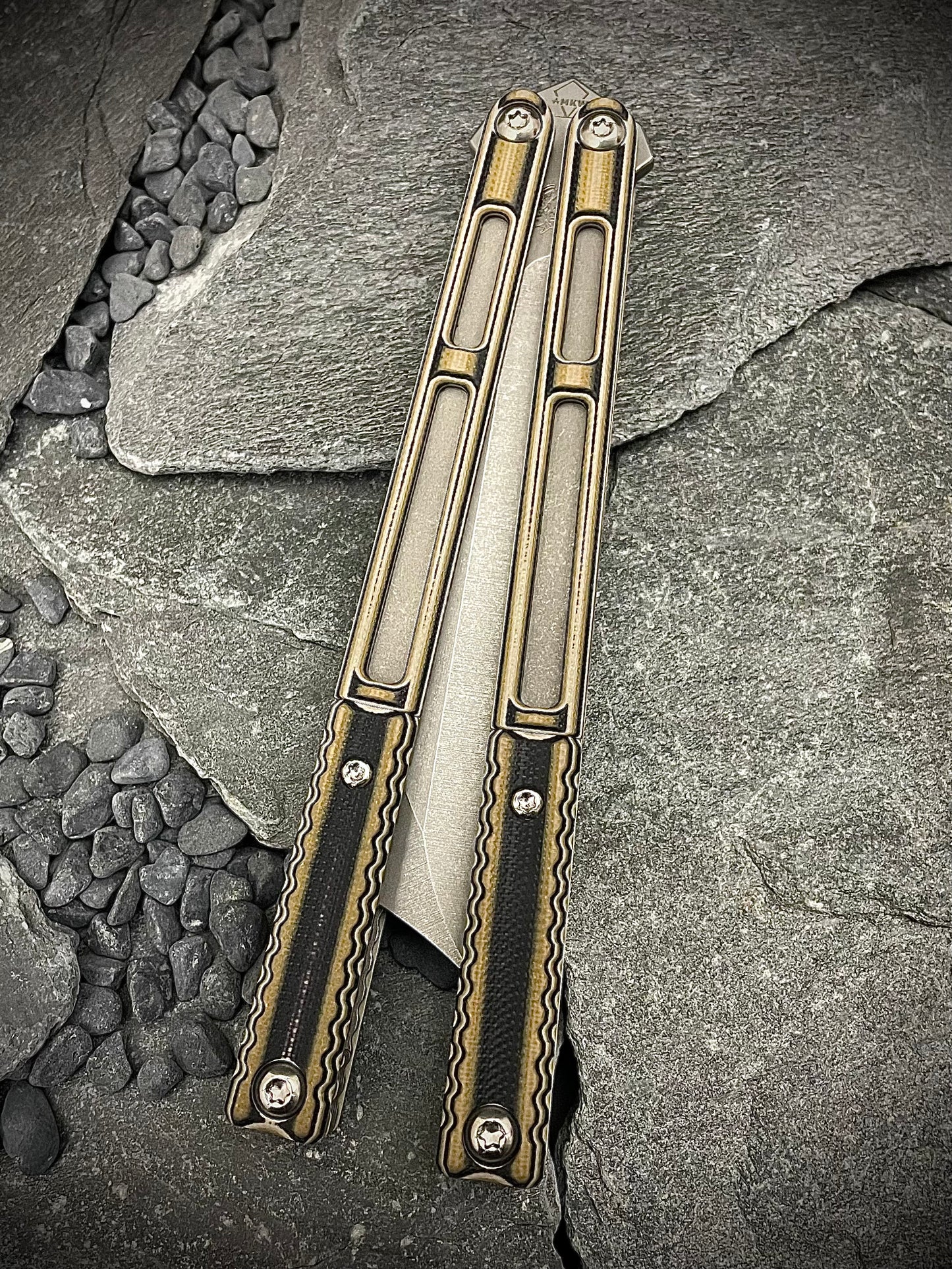 Multi Layer Tan, Brown, and Black G10 AEON Scale Set