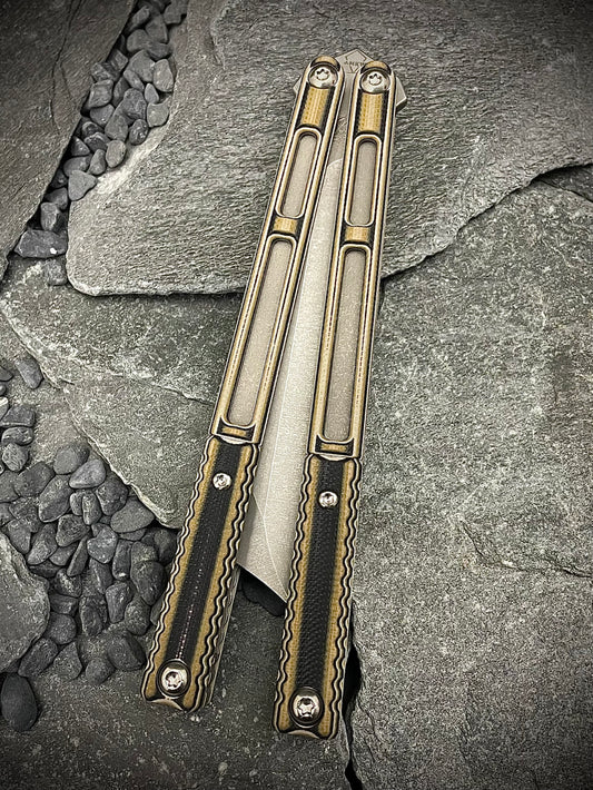 Multi Layer Tan, Brown, and Black G10 AEON Scale Set