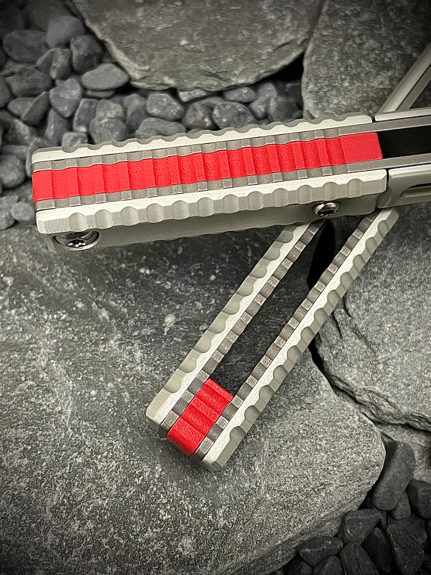 Cherry Red G10 Spacer Set