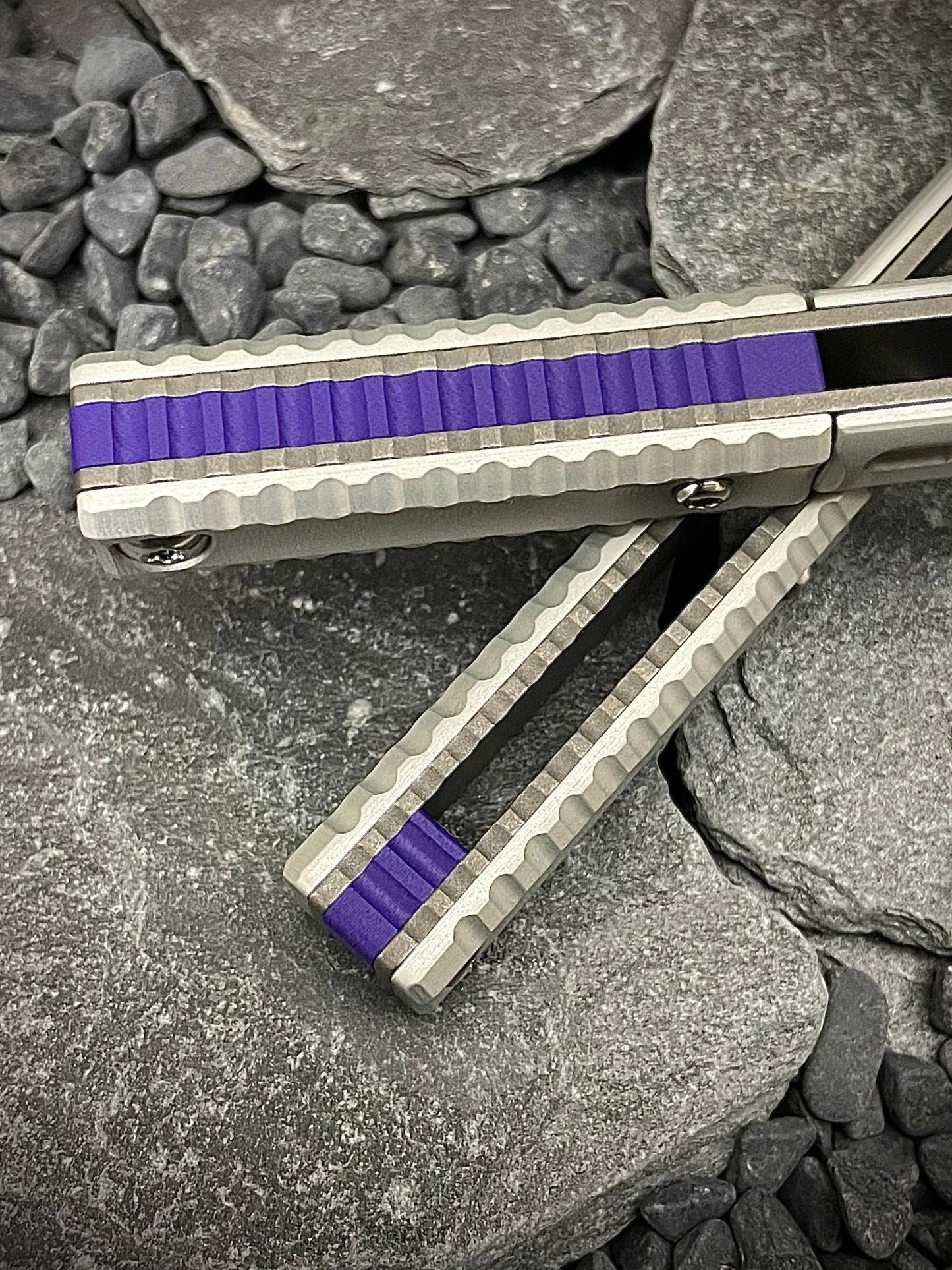 Purple G10 Spacer Set