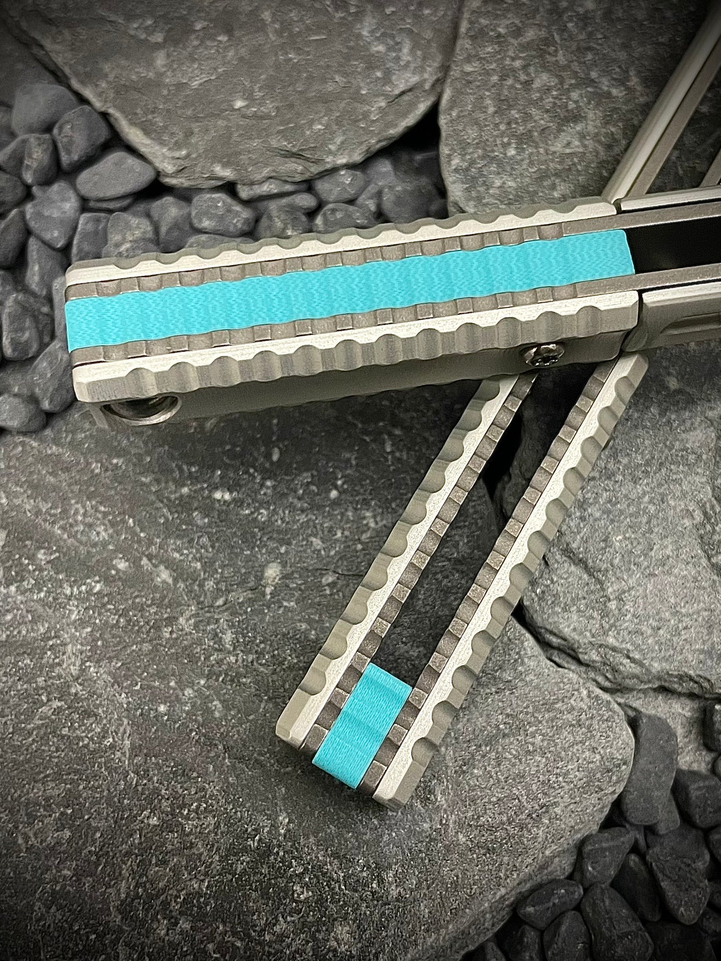 Turquoise G10 Spacer Set