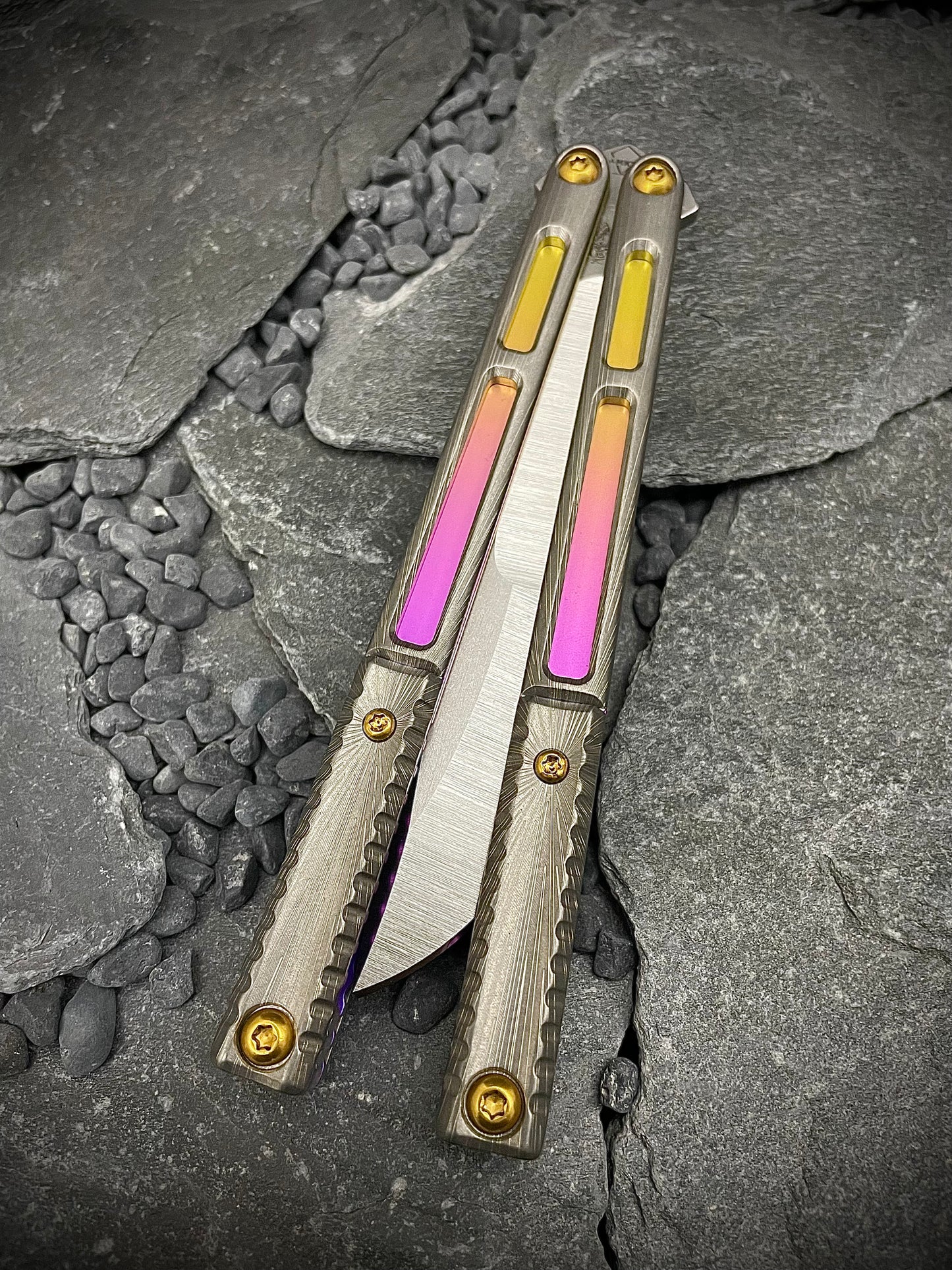v1 AEON #142 Full Titanium (Sharp Blade)