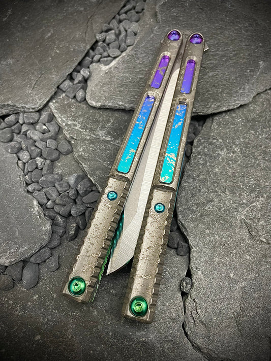 v1 AEON #143 Full Titanium (Sharp Blade)