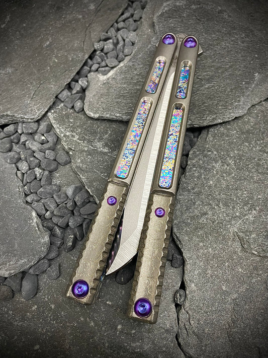 v1 AEON #141 Full Titanium (Sharp Blade)