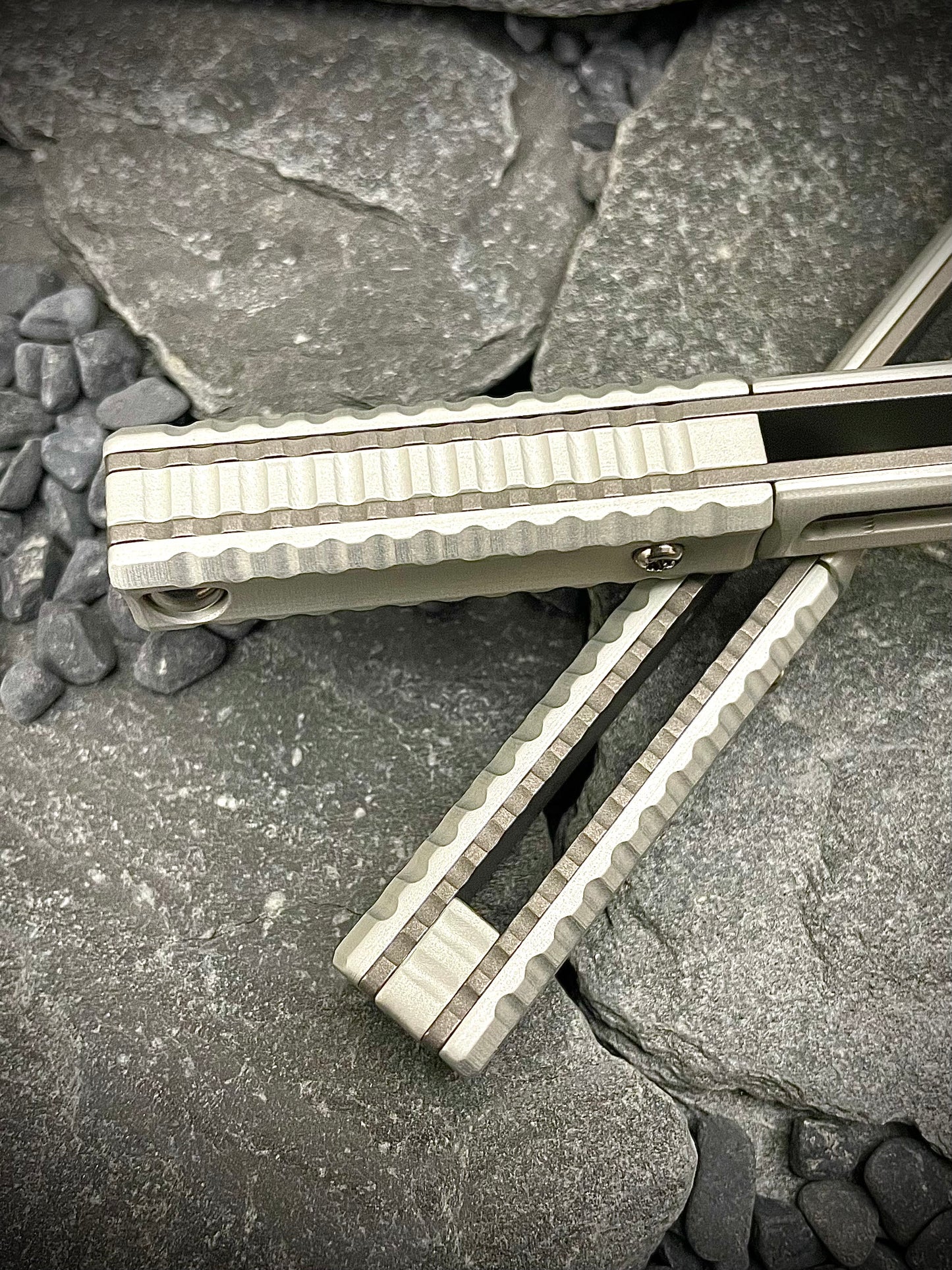 Silver Anodized Aluminum Spacers Set