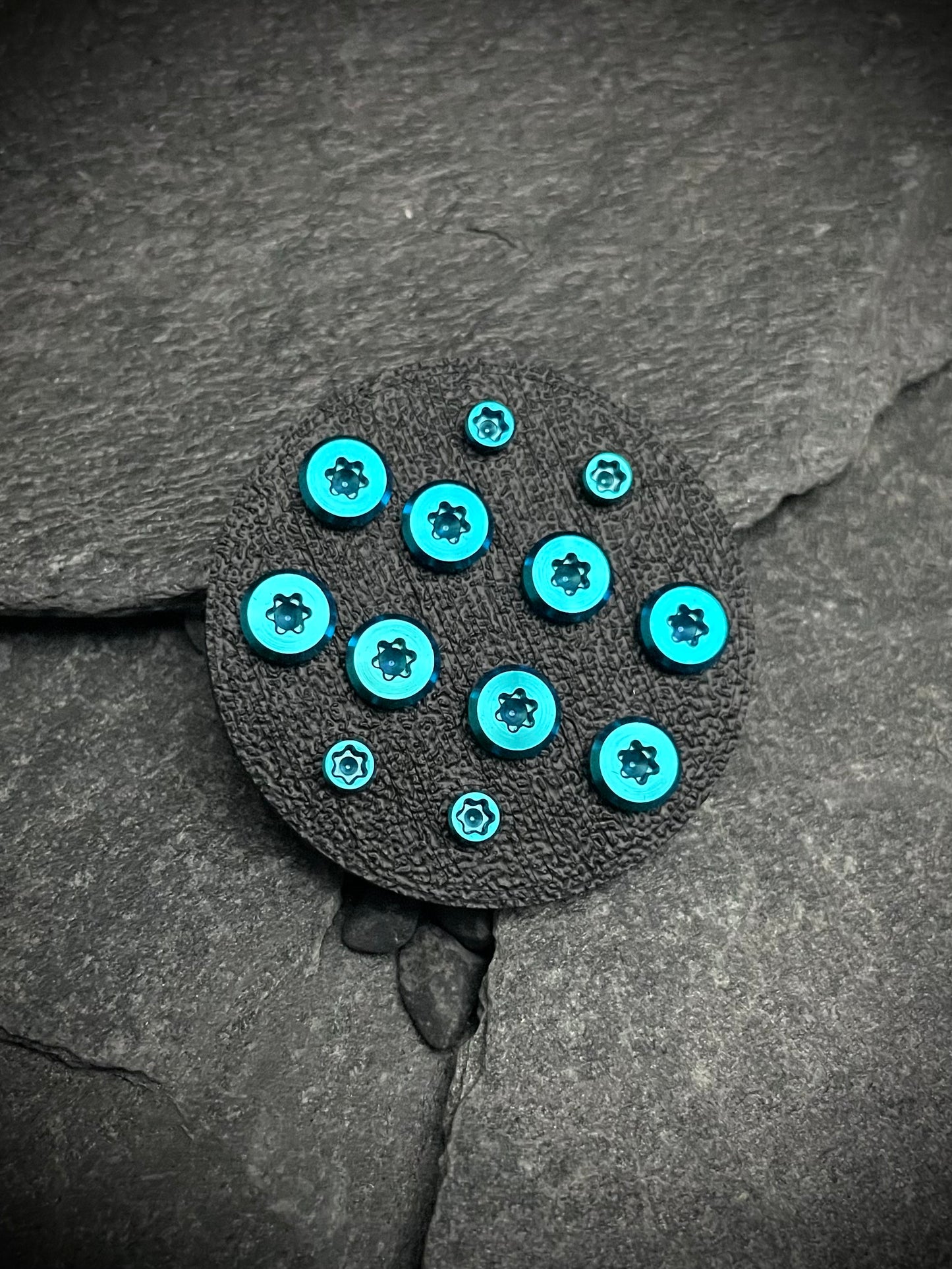 Titanium AEON Hardware Set (Double Sided Pivots)