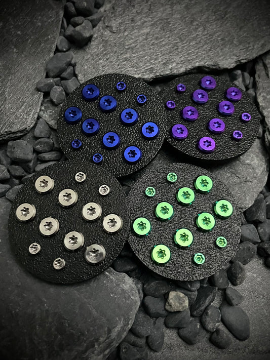 Titanium AEON Hardware Set (Double Sided Pivots)
