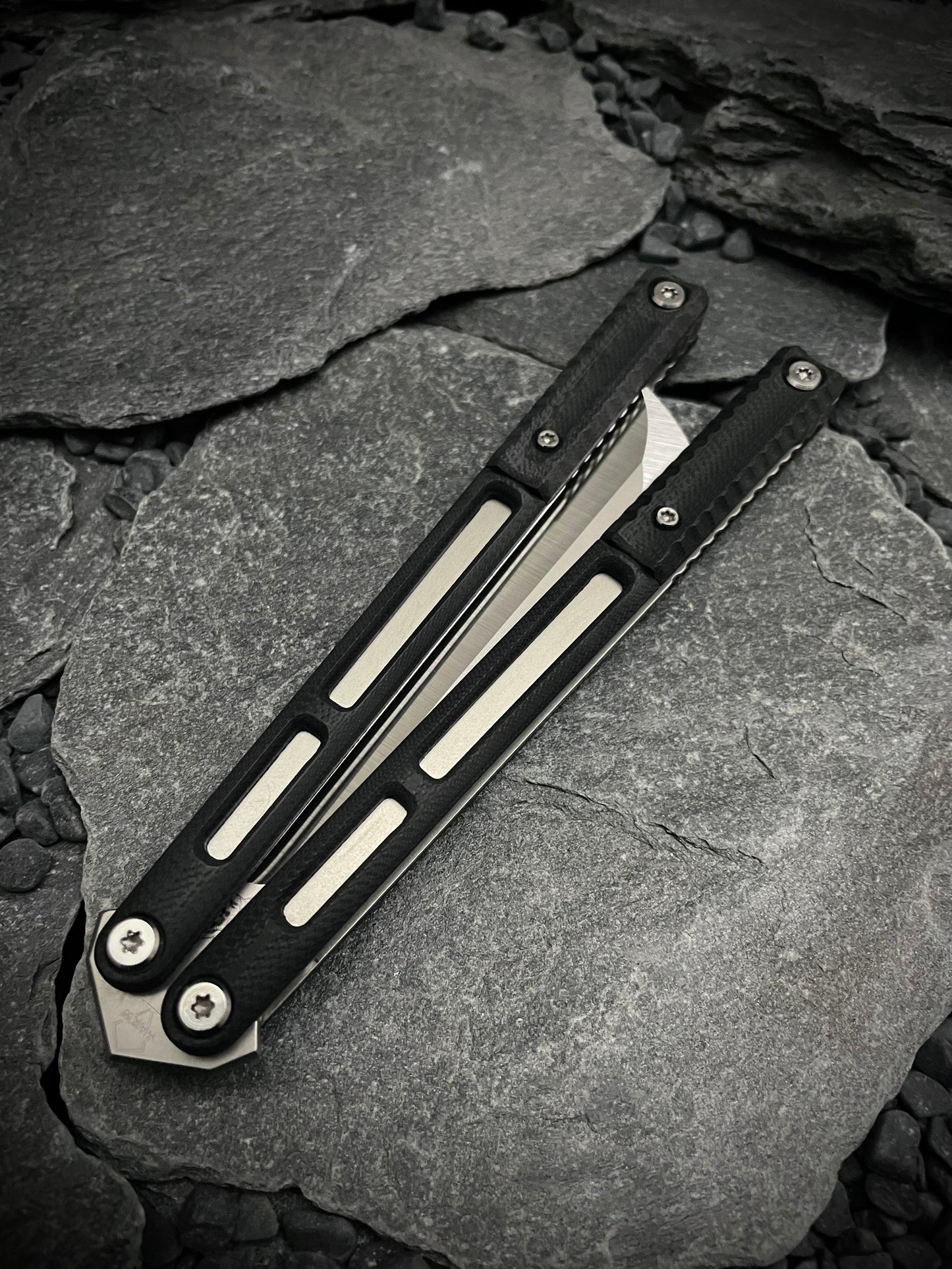 Black G10 AEON Scales and Spacers