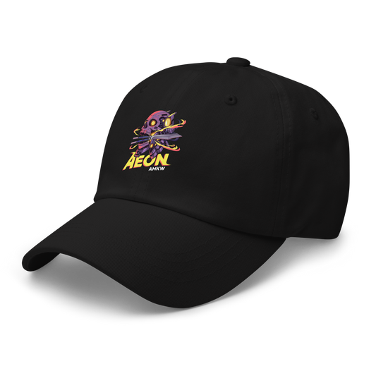 AMKW AEON CYBER SKULL GRAPHIC BASEBALL CAP