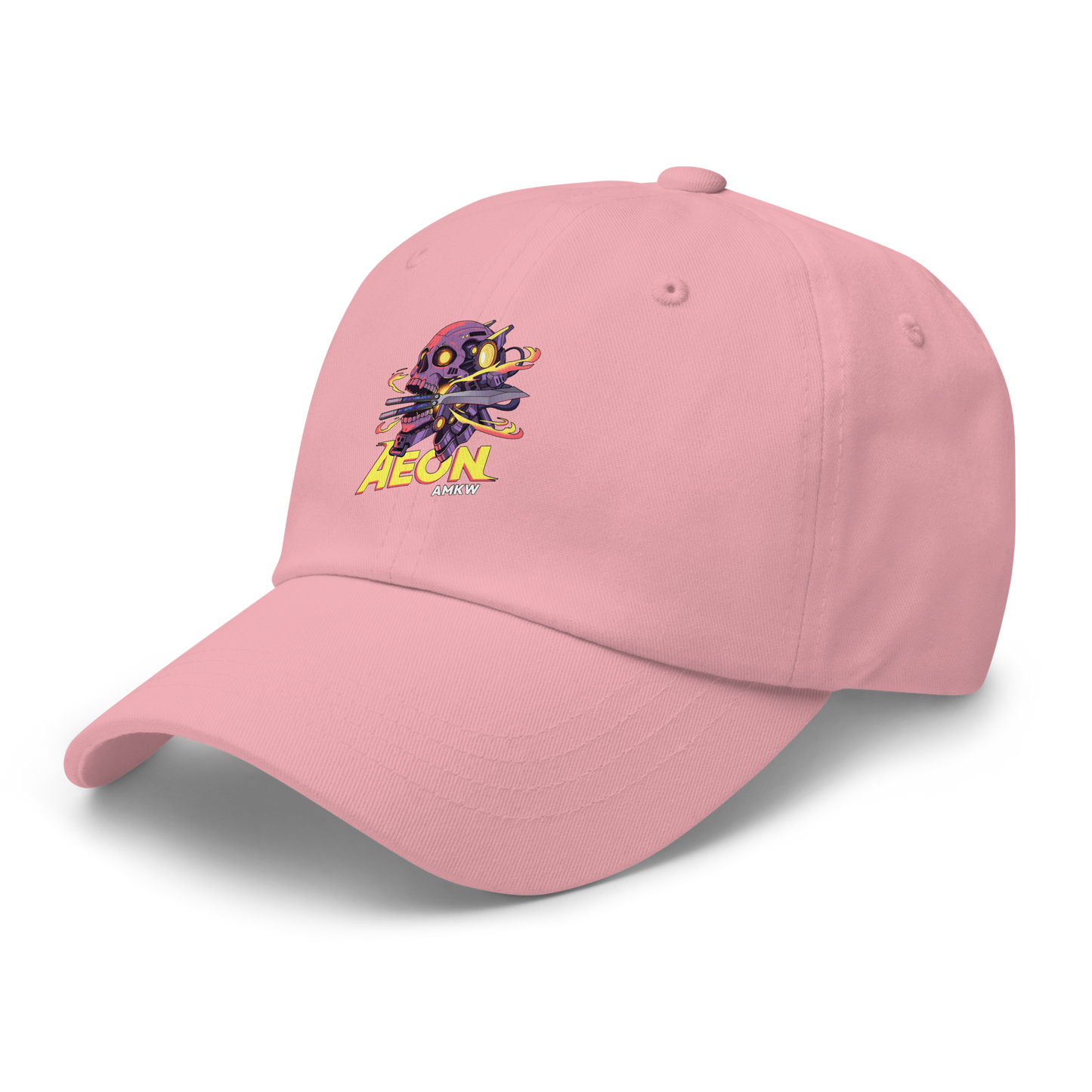 AMKW AEON CYBER SKULL GRAPHIC BASEBALL CAP