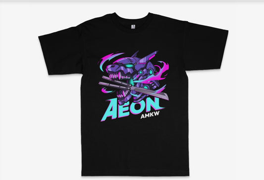 AMKW Aeon Dog Full Color Logo Tshirt